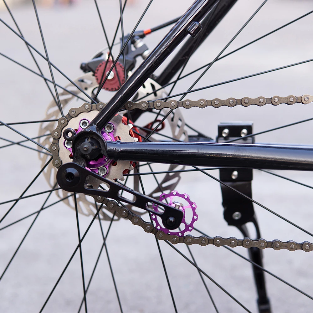MTB езда велосипед 1 шт. натяжитель цепи руководство подходит для ZTTO односкоростных транспортных средств