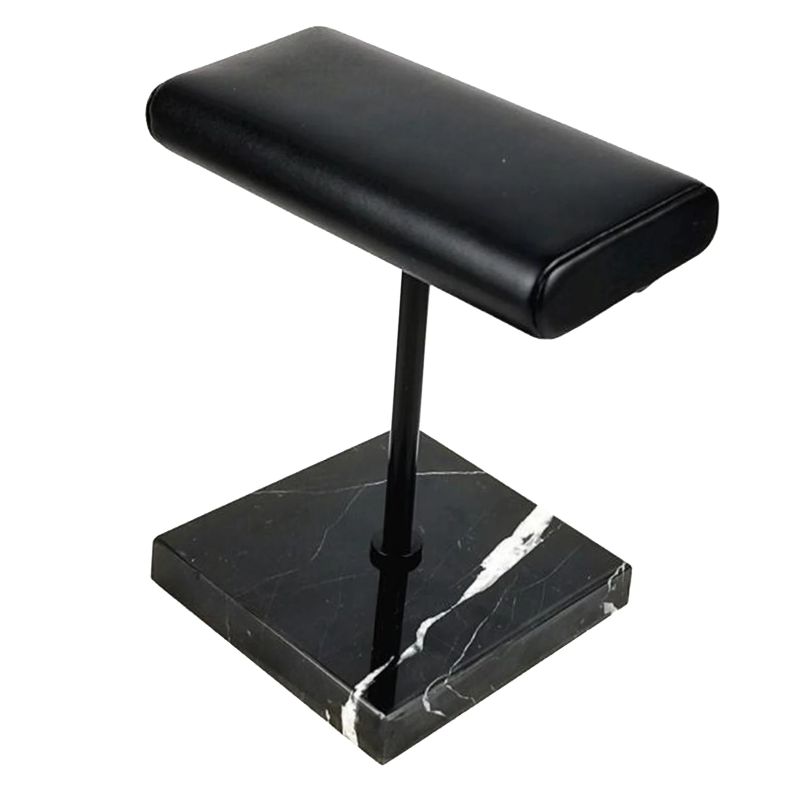Jóias Stands de Exibição Relógio Colar Organizador de Pulseira Base de Mármore Preto - Image 2