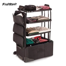 FirstMeet серия длинных багажа Путешествия большого размера, высокое качество 30 дюймов, водонепроницаемый чемодан Спиннер брендовый Дорожный чемодан