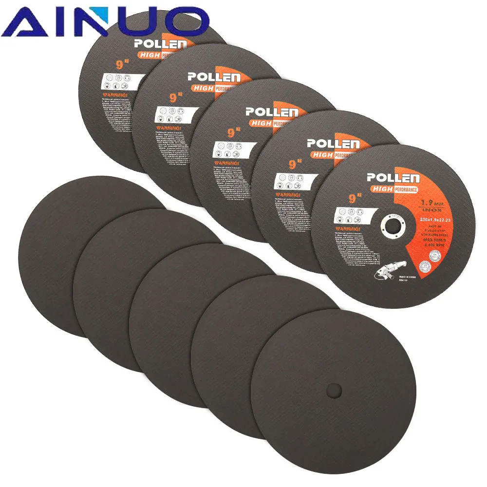 Cutting Disc Grinding Disc Abrasive Wheel Grinding Wheel 230mm Cut Off Wheel Metal Stainless Steel Grinding Disc Fiber Reinforced Resin Blade Flap Grinding Discs Angle Grinder