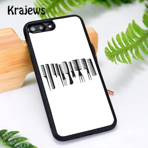 Краеведский парикмахерский стилист мягкий чехол для телефона iPhone 5 6 S 7 8 Plus 11 Pro X XR XS Max samsung Galaxy S6 S7 S8 S9 S10 PLUS - Цвет: 007