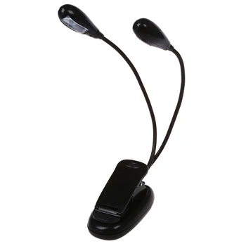 

Promotion! Mini Flexible lamp 4 led clip-on desk Piano score