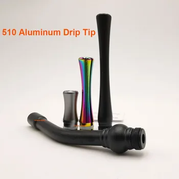 

Small waist tower Shape Aluminum 510 long type Driptip Mouthpiece Drip Tip