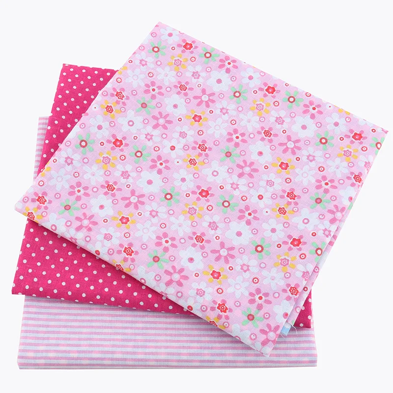 Cotton Craft Fabric 7 PCS/Lot 50cmx50cm 100% Cotton Fabric Fat Quarters for Sewing Tilda Dolls DIY Quilting Patchwork