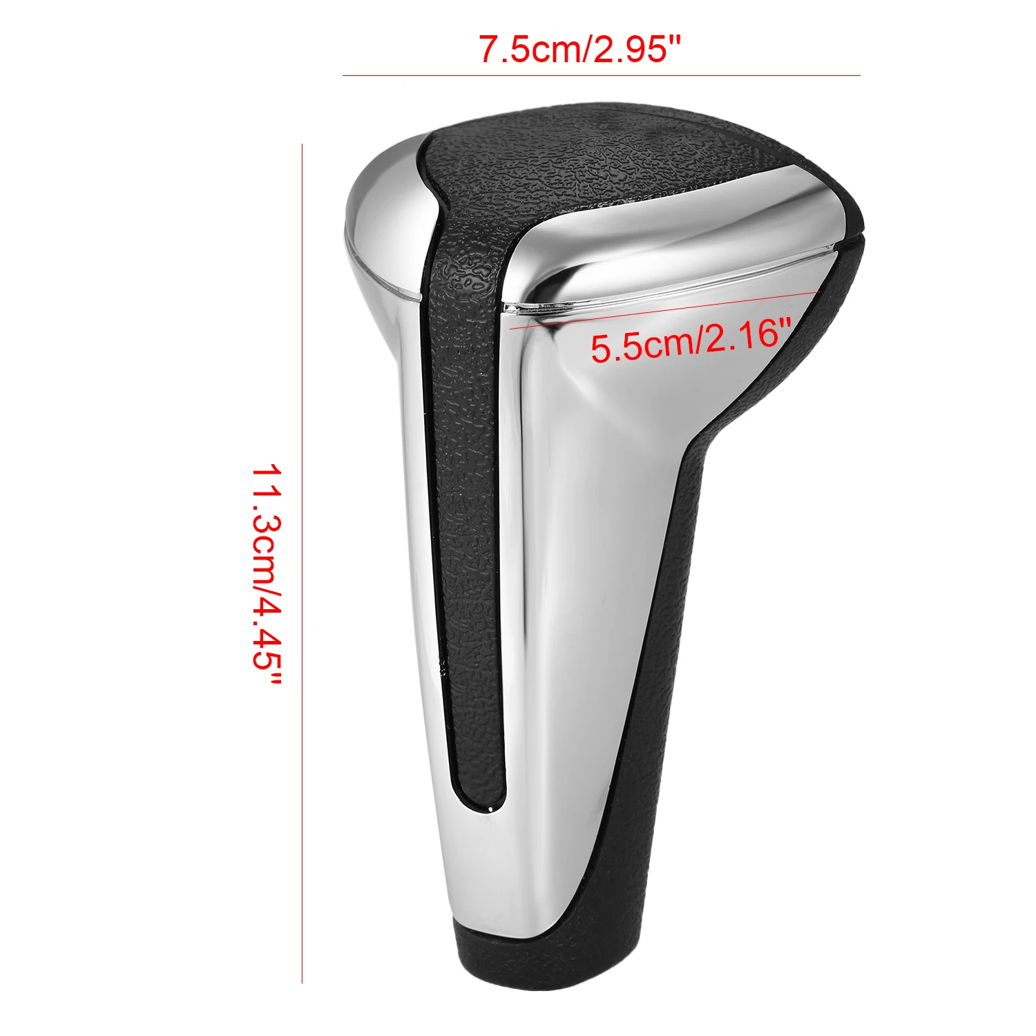 Car Automatic Gear Shift Knob ABS+PVC Replacement for Peugeot 307 Citroen Triumph Sega