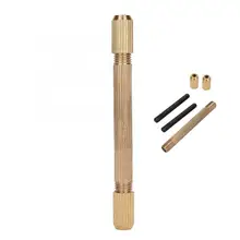 Портативный двухсторонний штифт тиски ручной DIY инструмент для зажима иглы сверла ювелирные изделия Часовщик часы Инструменты для ремонта