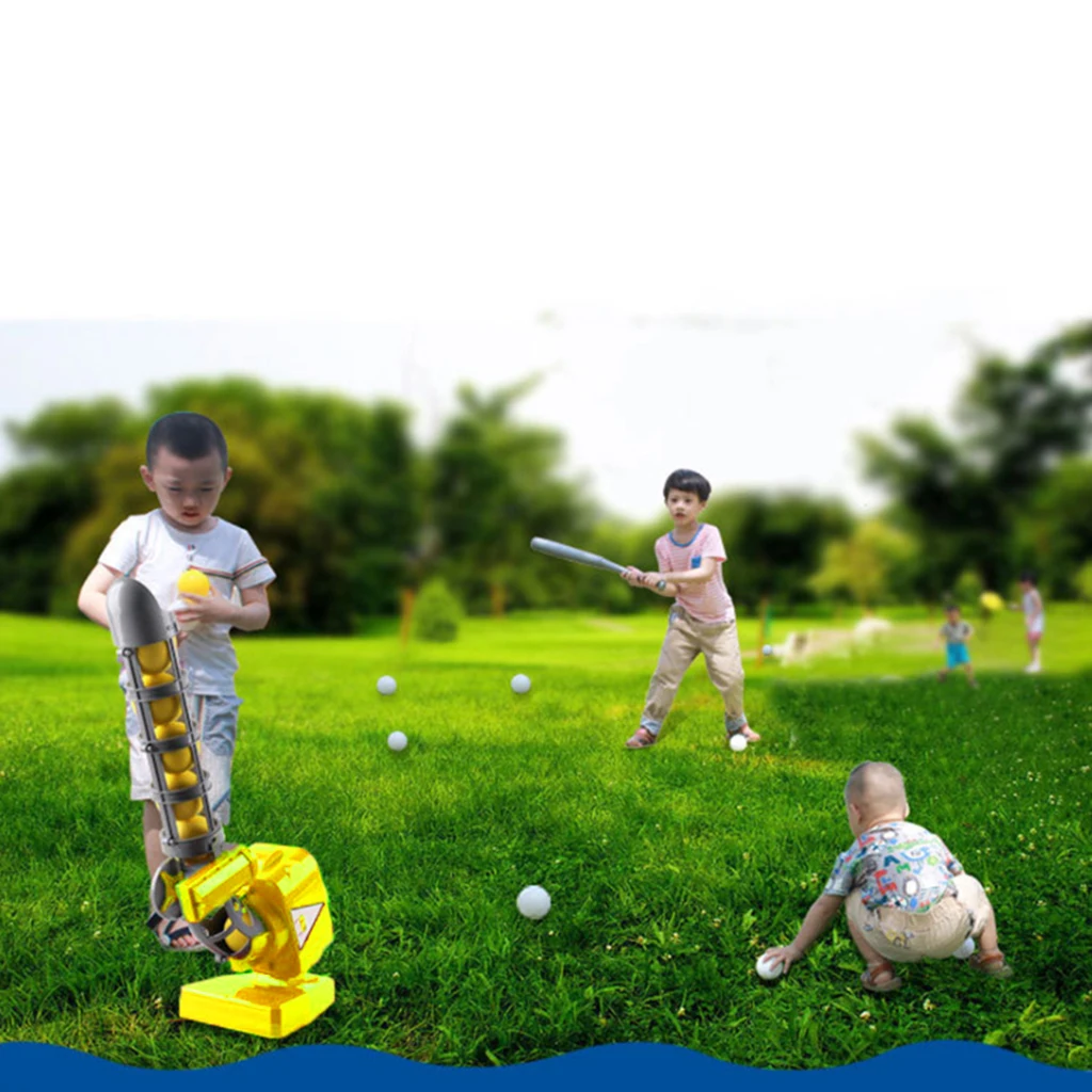 Спортивная бейсбольная машина для детей, подростков и взрослых, включает в себя автоматическую подачу мячей