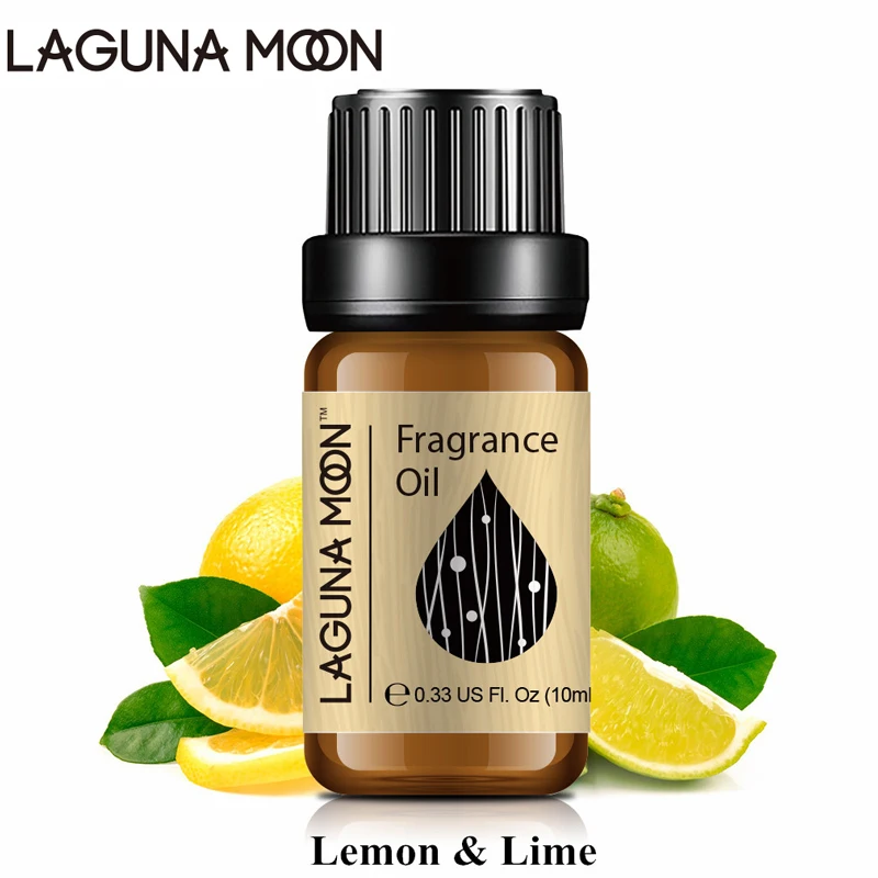 Lagunamoon cytryna i limonka 10ml olejek zapachowy marakuja ananas Gitrus olej roślinny aromat seria owoców