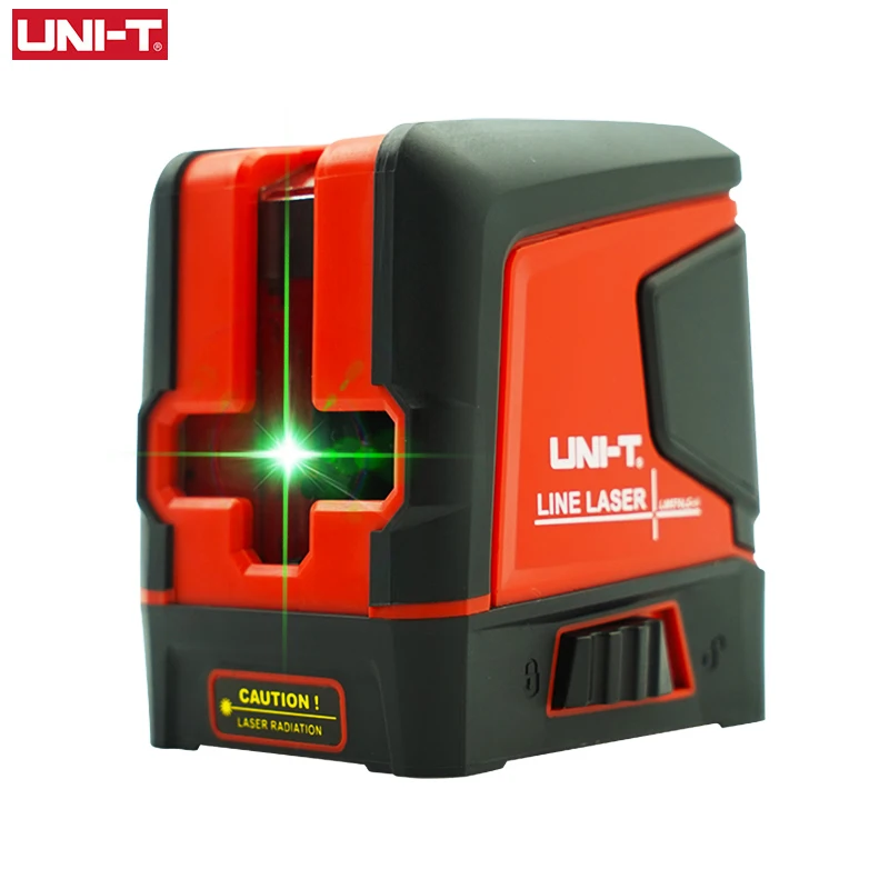 UNI-T LM570LD-II Laser Level Green Beam Self-Leveling Vertical Horizontal Cross Line Measuring Instrument