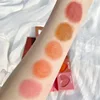 GUICAMI Cream Love Mousse Blush Pan Sunburn Pan Orange Flash Rouge 3