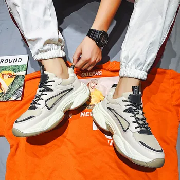 

Fashion Sneakers Men High Quality Man Casual Shoes High Top Male Brand Footwear Men's Casual Shoes Fashion Sneakers For Man