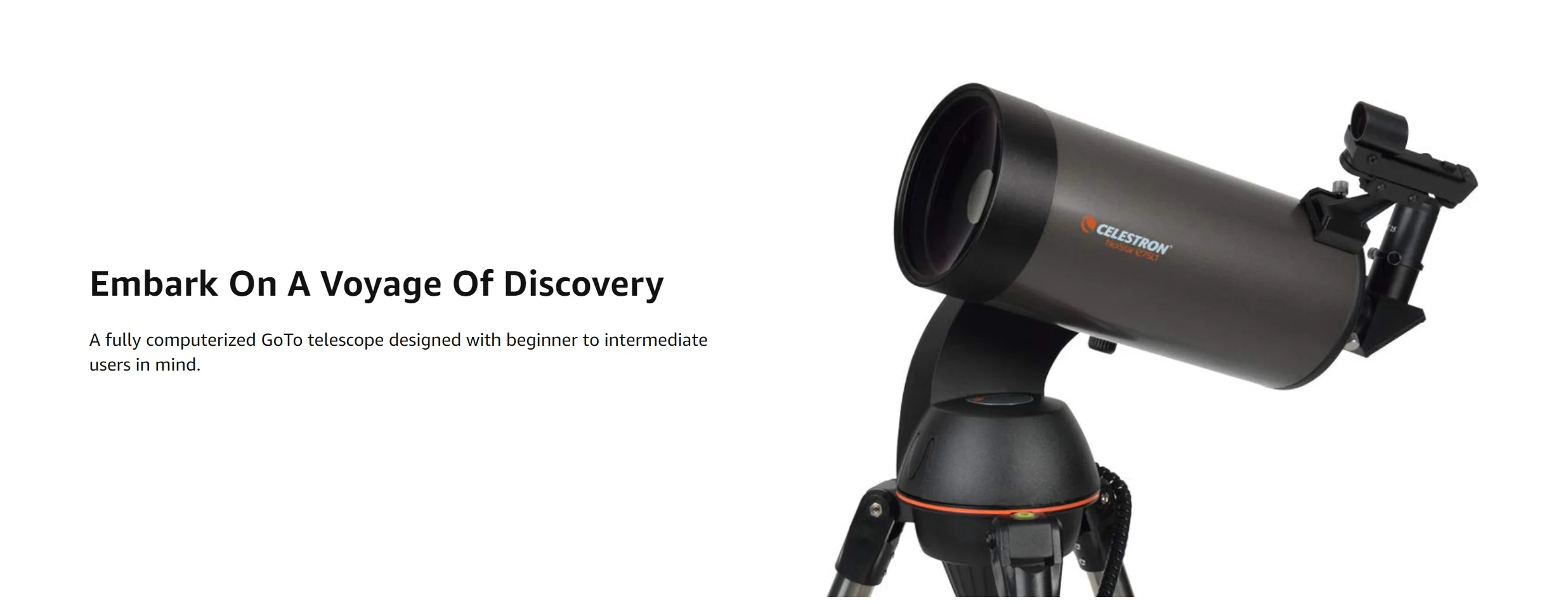 Профессиональный Компьютеризированный астрономический телескоп Celestron NexStar 127SLT Mak-технология SkyAlign-апертура 127 мм