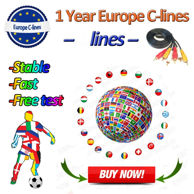 

1 year CCcam 8 lines for Satellite Receiver Europe FULL HD DVB-S2 Server Support Spain Italy Germany Cccams via USB dongle