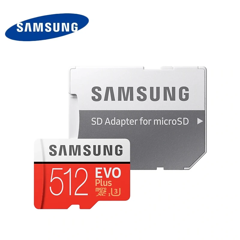 SAMSUNG EVO Plus карта памяти класс 10 64 ГБ 128 256 512 ГБ|Карты памяти| |
