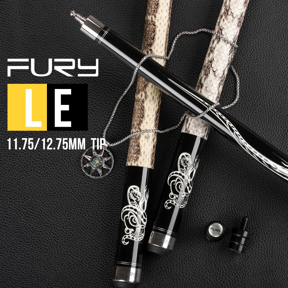 Fury Le Bida Bể Cue Kt Ht Phong Trục Bida Cue Dinh 11 75 12 75mm đầu Cue Auick Phần Da Rắn Cầm Kem ốp Lưng Snooker Billiard Cues Aliexpress