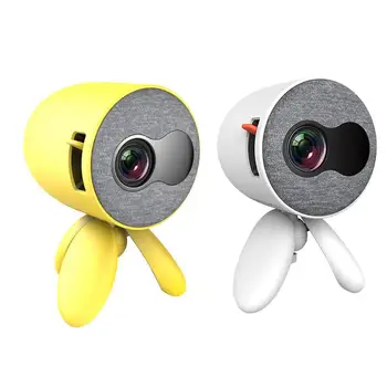 

YG220 Mini Cute Projector 480x272 Pixels 1080P HDMI USB Video Player Beamer
