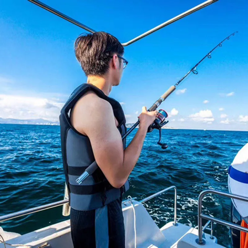 Drifting Motorboat Buoyancy Life Profession Life Vest CE Adult Fishing Vest Surfing Swimming Floating Clothing AHPU