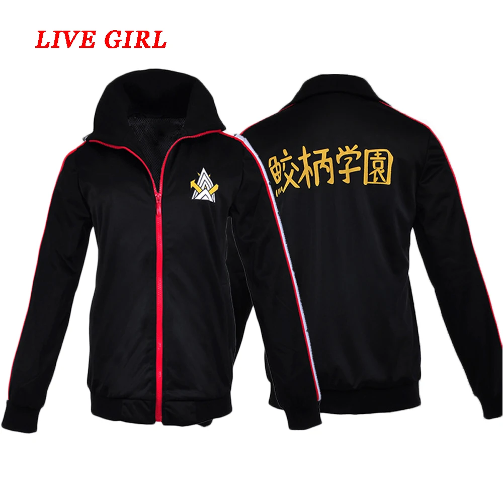 LG бесплатно! Клуб Iwatobi Rin Matsuoka Deluxe Edition форменная куртка костюм для косплея Samezuka