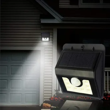 

Solar LED Lights Motion Sensor Outdoor Wall Lamp Waterproof For Garden Yard