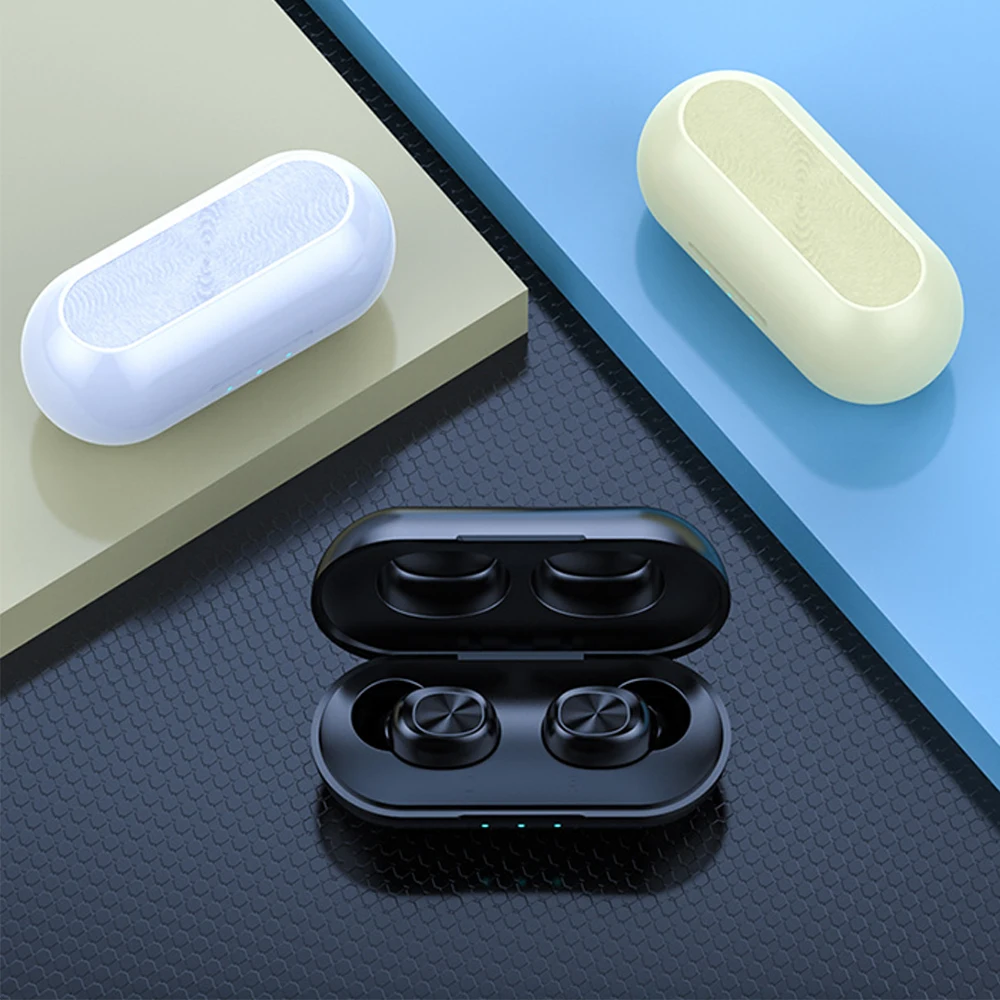 B5 TWS Bluetooth беспроводные наушники HIfi 6D стерео сенсорное управление наушники Bluetooth 5,0 Музыкальная гарнитура с микрофоном зарядная коробка PK H01