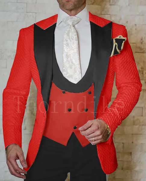 Дизайн Торндайк бренда Slim Fit для костюм Для мужчин костюм комплект из 3 предметов Homme выпускного вечера смокинг, костюмы жениха для Для мужчин свадебные туфли