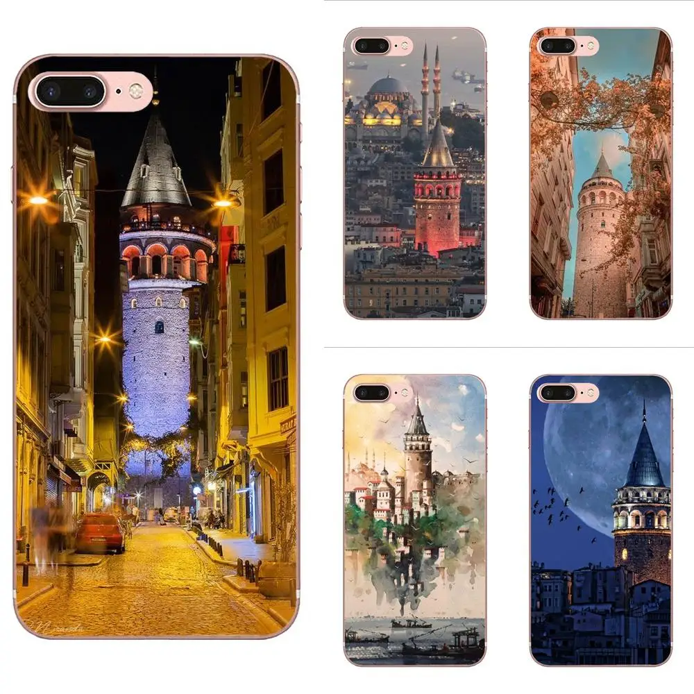 Турция Галата кулеси в продаже! Cool для HTC Desire 530 626 628 630 816 820 830 One A9 M7 M8 M9 M10 E9 U11 U12 Life Plus