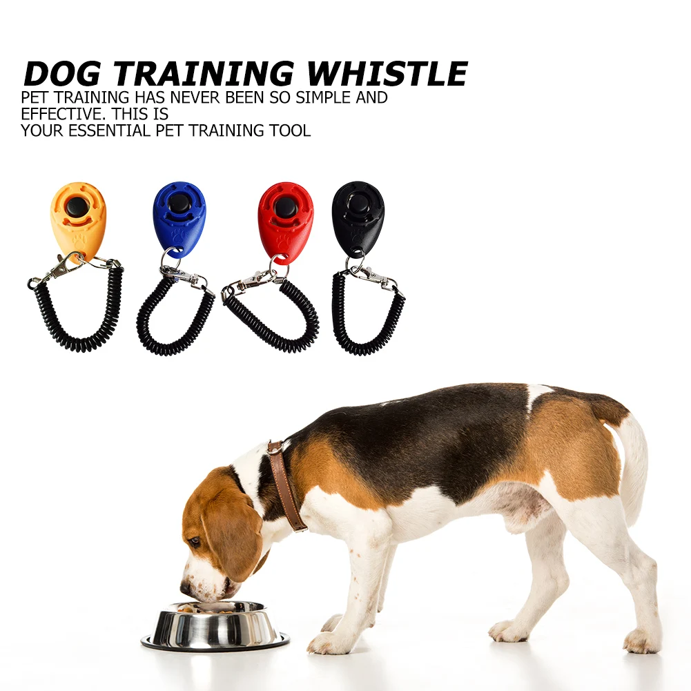 

Pet Training Device Whistle Guide Tool Dog Products Clicker Dog Trainer Aid for Household Animal Dogs Key Ring Pet Supplies