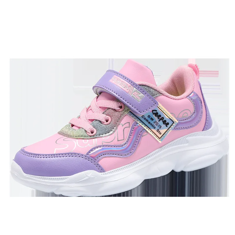 

Girls' Shoes 2019 Autumn New Style Fashion Girl Princess Shoes Autumn And Winter Comfortable Mesh Children Sports Shoes