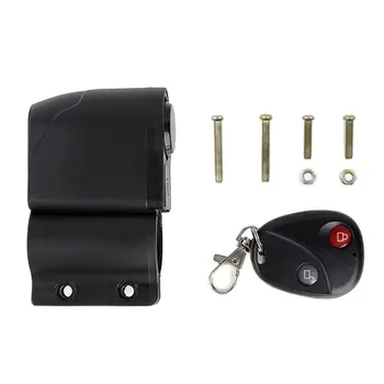 

110db Bicycle Alarm Lock Anti-theft Lock With Remote Controller Riding Cycling Security Lock Vibration Alarm Bicycle Accessories