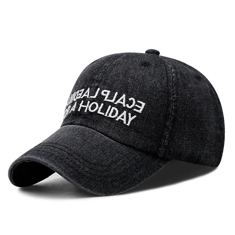 photo color Gorras De Mujer джинсовая бейсбольная Кепка Для Взрослых Snapback шляпа для женщин Гольф Дальнобойщик на заказ шляпа Casquettes Homme ковбойские джинсы кепка s - Цвет: photo color