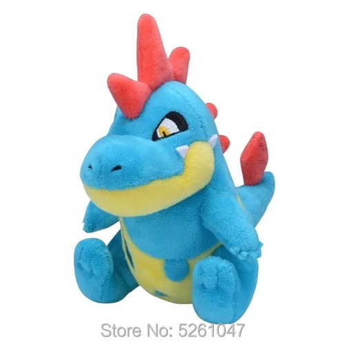 

Original Pocket Monster Croconaw Plush Doll Stuffed Toy Cute Figure 14cm Small Kid Gift