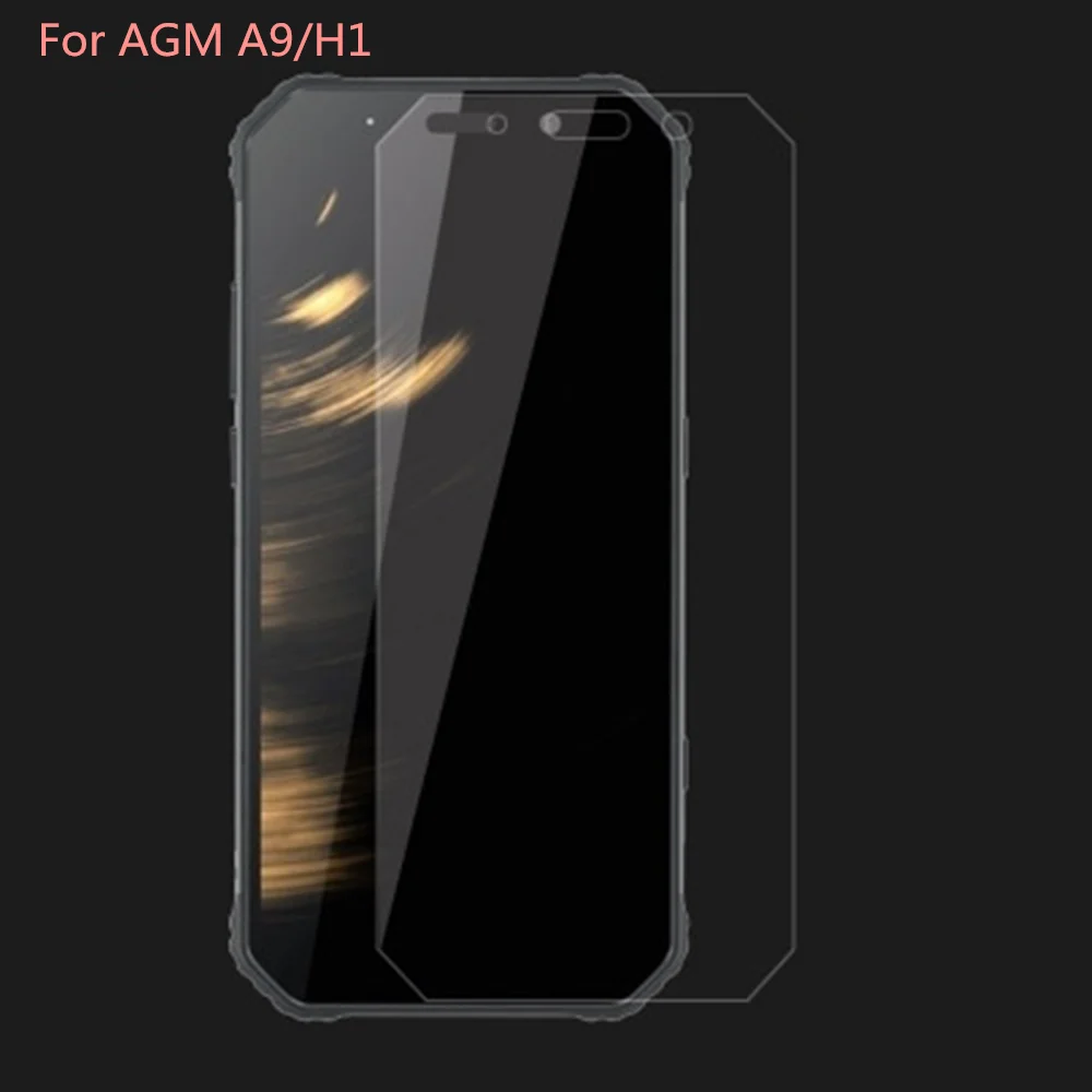 Tempered Glass For AGM A9 Screen Protector 9H 2.5D Protective Glass For AGM H1 Tempered Glass