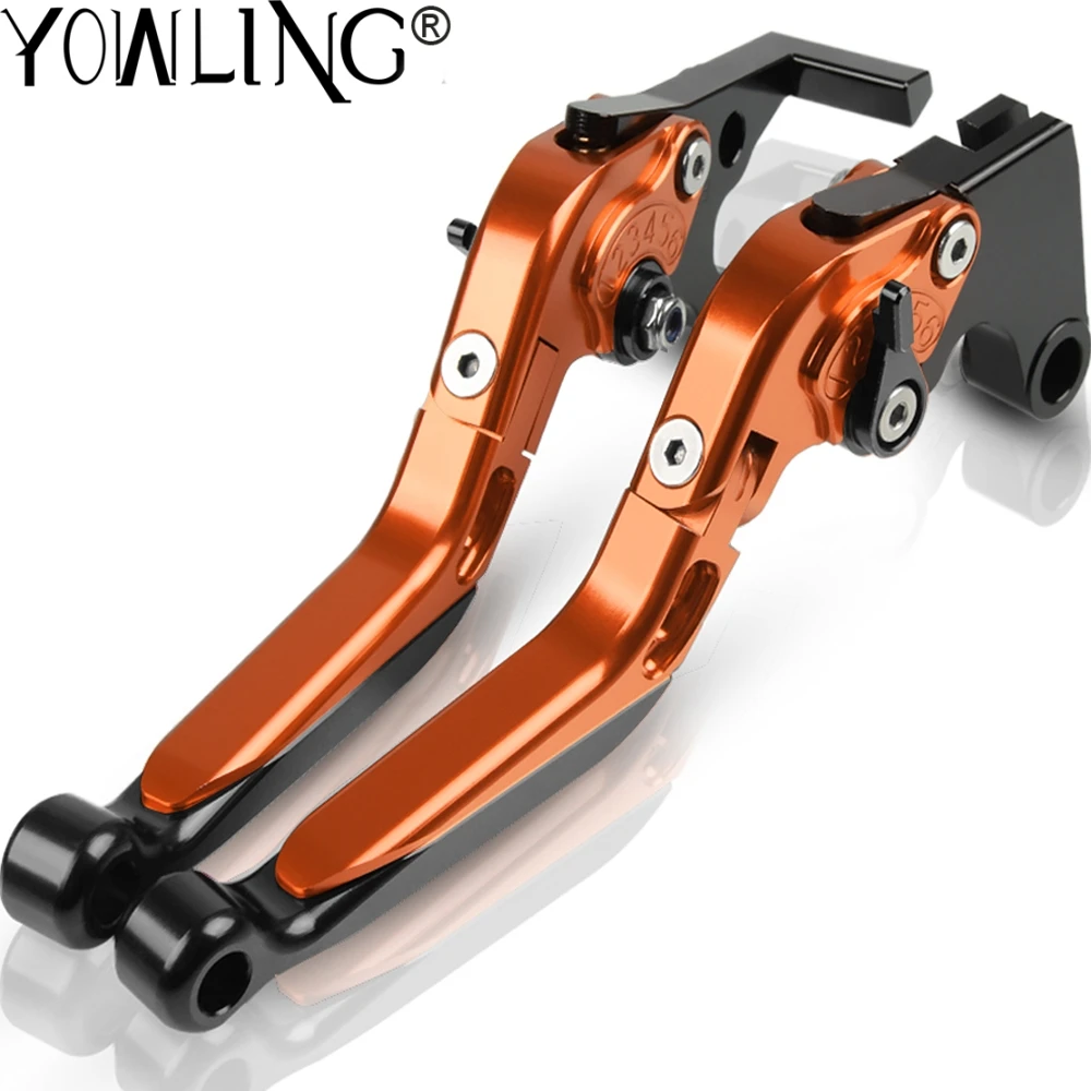 Motorcycle Accessories CNC Aluminum Adjustable Folding Extendable Brake Clutch Lever For 790 2018 2019 | Автомобили и мотоциклы