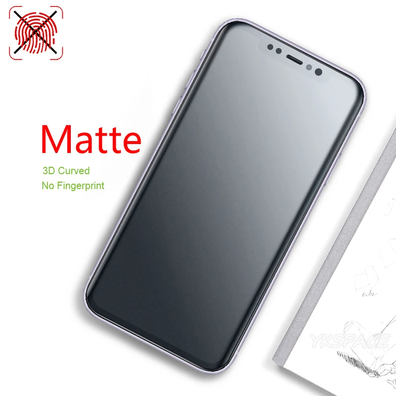 Передняя Задняя Мягкая матовая Гидрогелевая пленка для iphone XR X XS 11 Pro MAX 6 6s 7 8 Plus