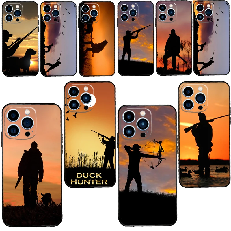Bird Duck Hunting Sunset Per Iphone 14 13 Pro Max 12 Mini 11 Pro Max 6 7 8 Plus Xs Xr Xs Max Se 2020 Cover