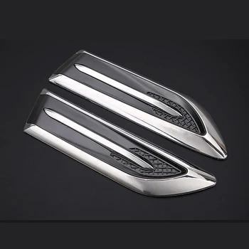 

2 pcs / set ABS Chrome Finish Badge Decoration Sport for Nissan Teana X-Trail Qashqai Livina Sylphy Tiida Sunny March Murano