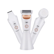 3 в 1 для удаления волос Epitalor щетка для чистки лица Триммер для волос перезаряжаемая электрическая Женская бритва машинка для стрижки женщин Depilador45