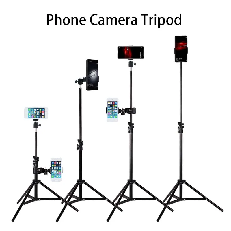 

160cm Phone Holder Photography Product Accessories Tripods For Phone Ring Fill Light Accessories Camera Tripod