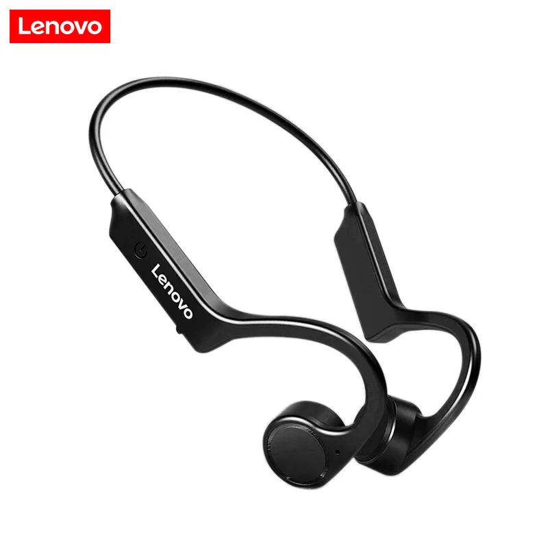 Lenovo X4 Bone Conduction Bluetooth Headphone Sports Earphone Waterproof Wireless Headset with Mic Ear-hook TWS Bass Hifi Stereo