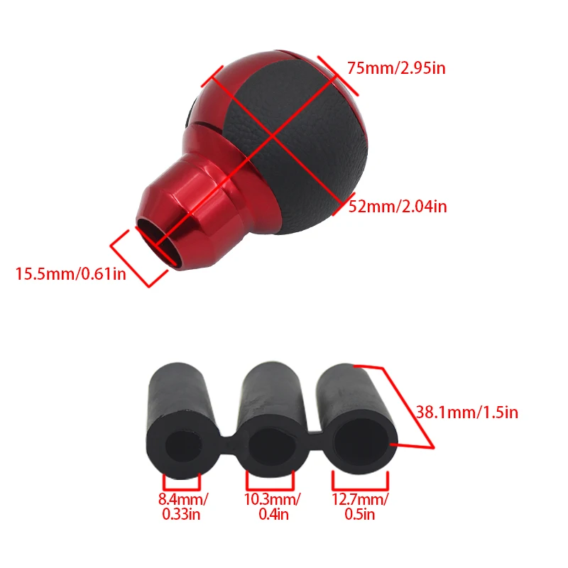 YOLU 5 скоростей ручка переключения передач для Ford Mondeo Audi Kia Passat peugeot 206 ручка переключения универсальная алюминиевая ручка переключения крышки