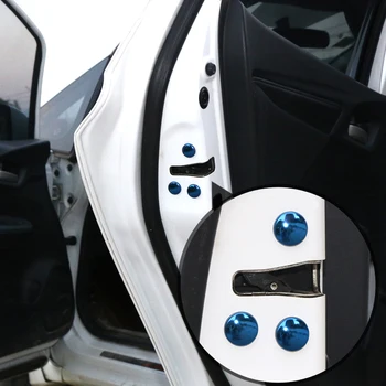 

12pcs/set Car Door Lock Screw Protector Cover for Toyota Hilux prado prius avensis auris hilux Corolla Camry RAV4 Accessories