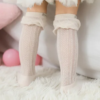 

Cute Bow Girls Socks For Baby Long Summer Mesh Socks Cotton Blends Infant Newborn Socks Toddler Princess Girls Knee High Socks