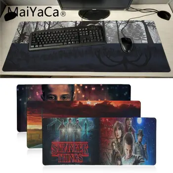 

Maiyaca Funny Stranger Things Rubber Mouse Durable Desktop Mousepad Super Large Natural Rubber Gaming mousepad Desk Mat