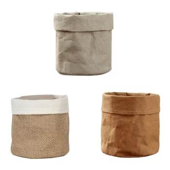 

3 Pcs Creative Fashion Small Fresh Storage Box Desktop Decoration Simple Office Storage Pen Barrel