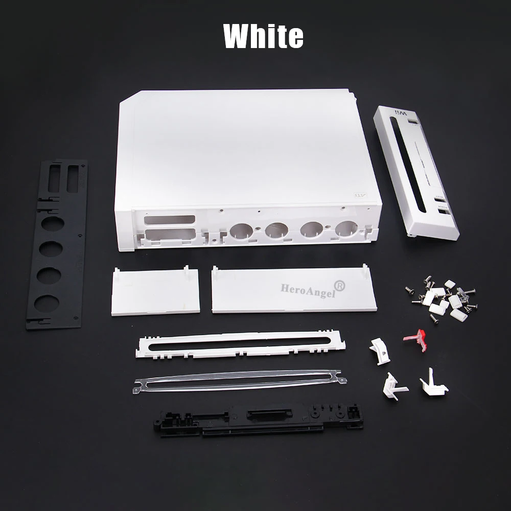 Wii Full Case Cover Housing | Clear Wii Console Shell