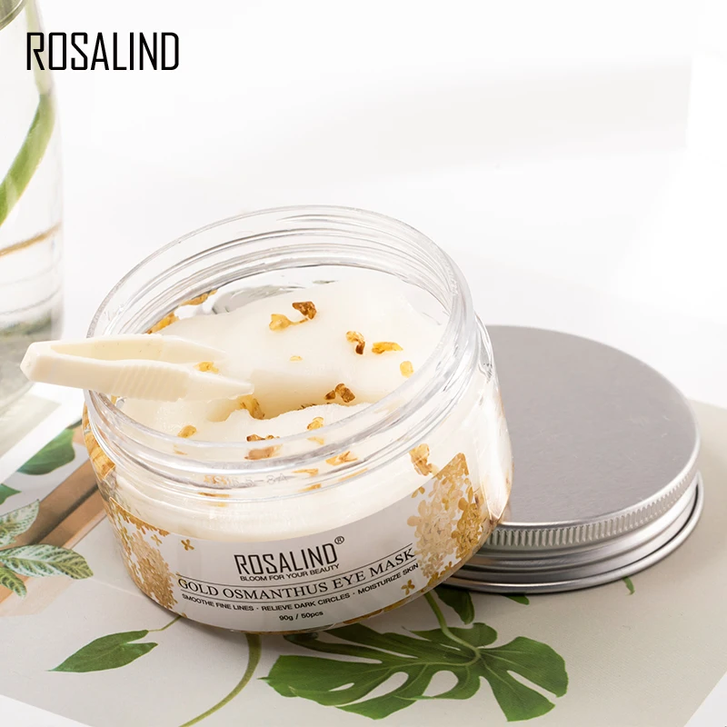 ROSALIND гидрогелевые патчи для глаз маска Коллаген Золото османтуса увлажняющие