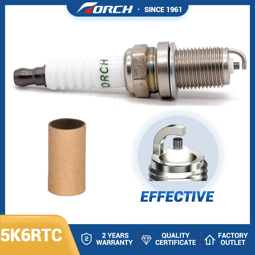 Bujía de 5K6RTC, velas de repuesto BCPR6ES Champion RC9Y Denso Q20PR U 3924 Beru UXT1, nueva|Bujías y incandescentes| - AliExpress