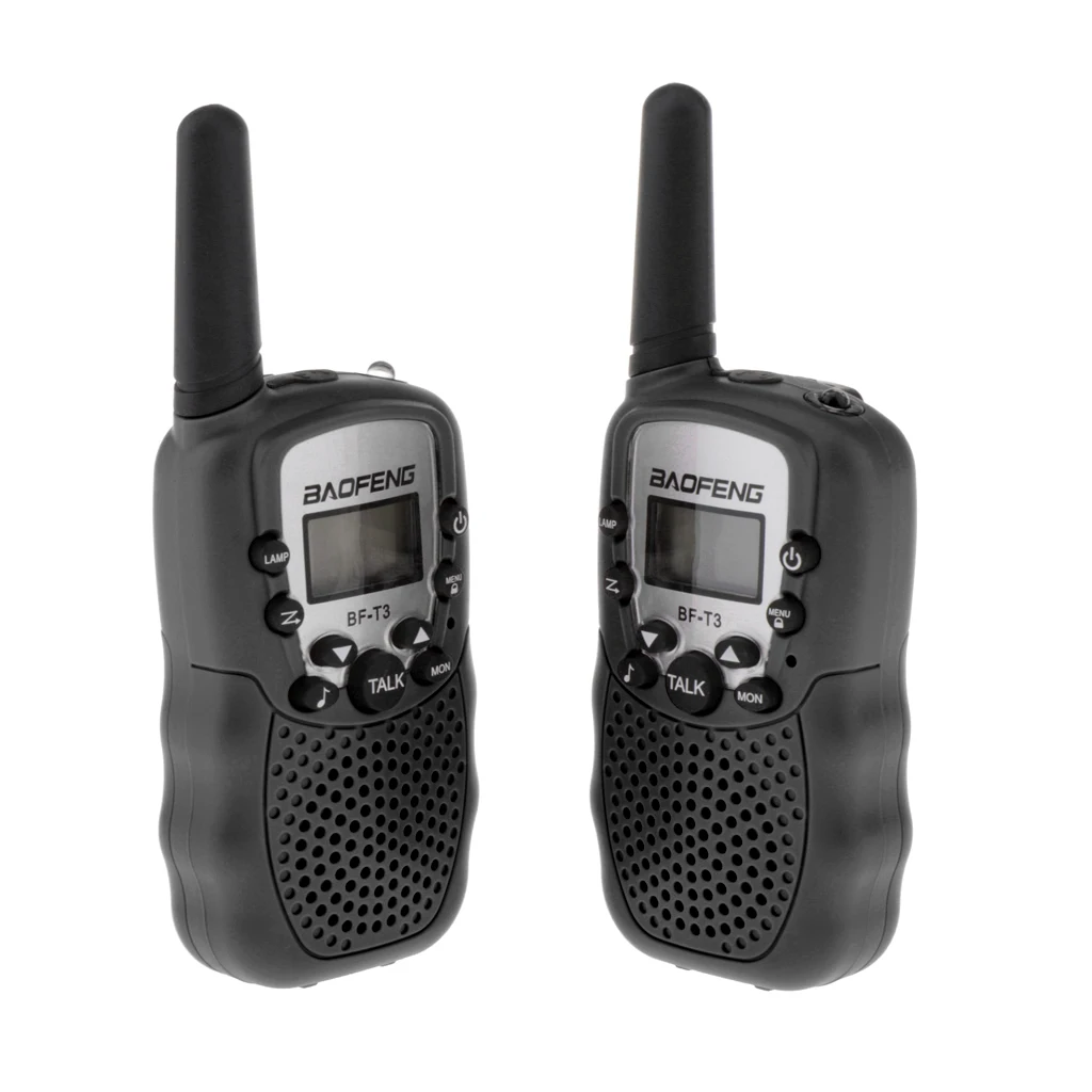 2pcs BaoFeng BF-T3 Kids Walkie Talkie 22 Channels for Children Gift EU UHF Walkie Talkie Walkie BF-T3 FRS Two Way Radio T3