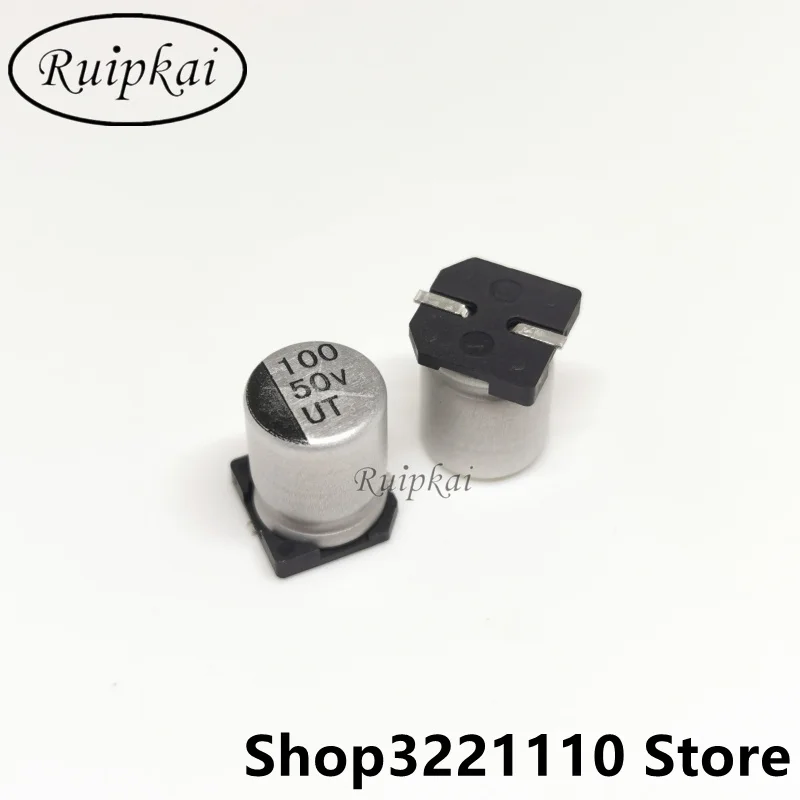 Condensador Eletrolítico 100uF 50V