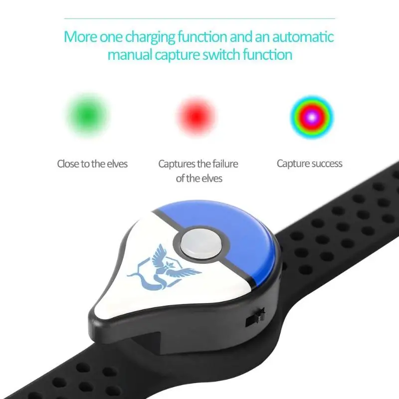 Bluetooth браслет для pokemon go, аксессуары, Bluetooth браслет, автоматическая ловля, подходит для Kind, переключатель для pokemon go Plus